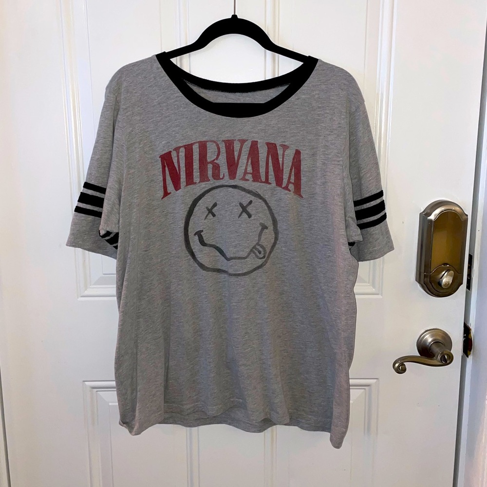Nirvana band tee